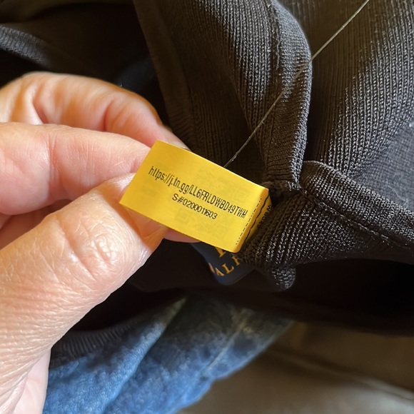 NWOT POLO Ralph Lauren sleeveless dress 70% Viscose and 30% Nylon - Picture 7 of 9